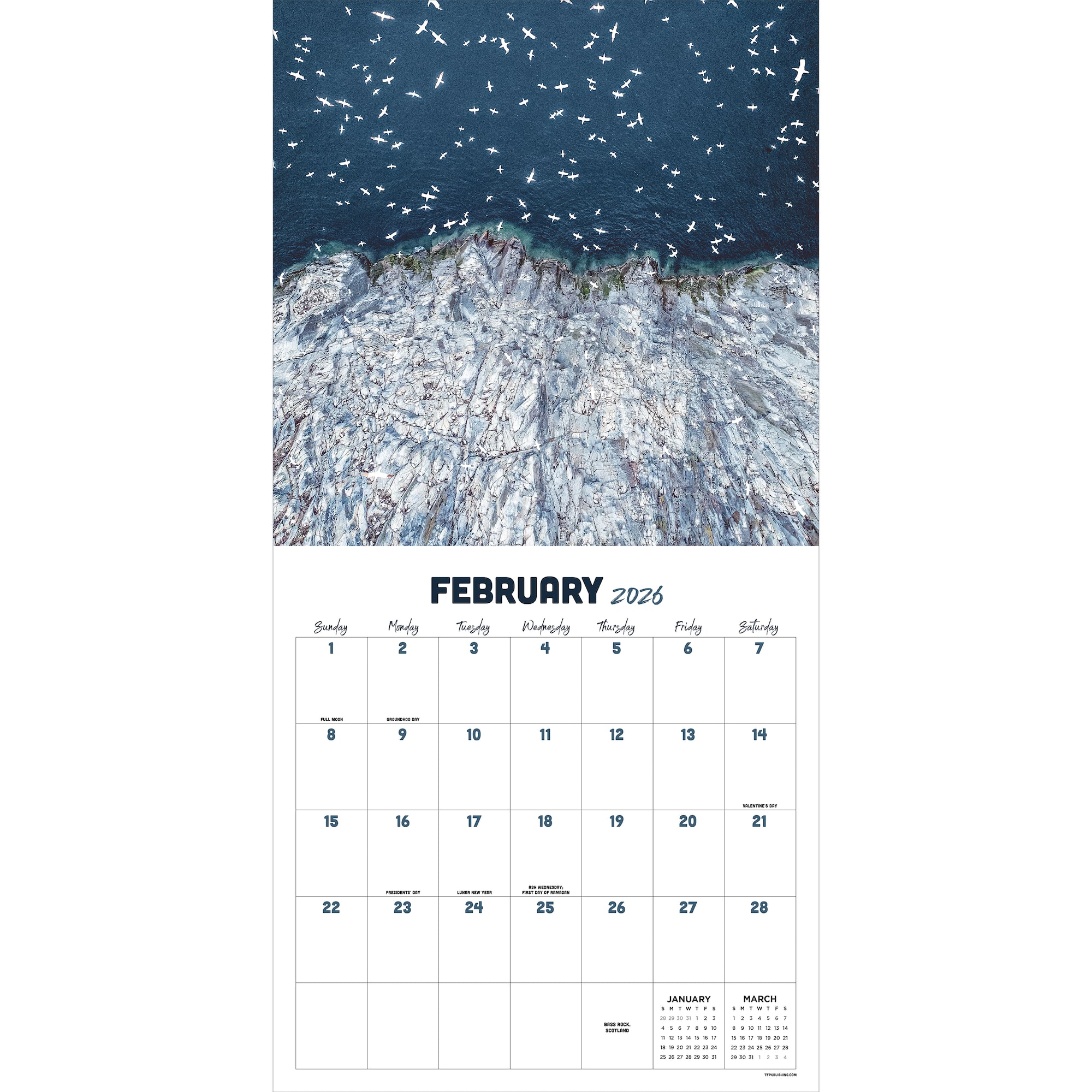 2026 Landscapes Wall Calendar
